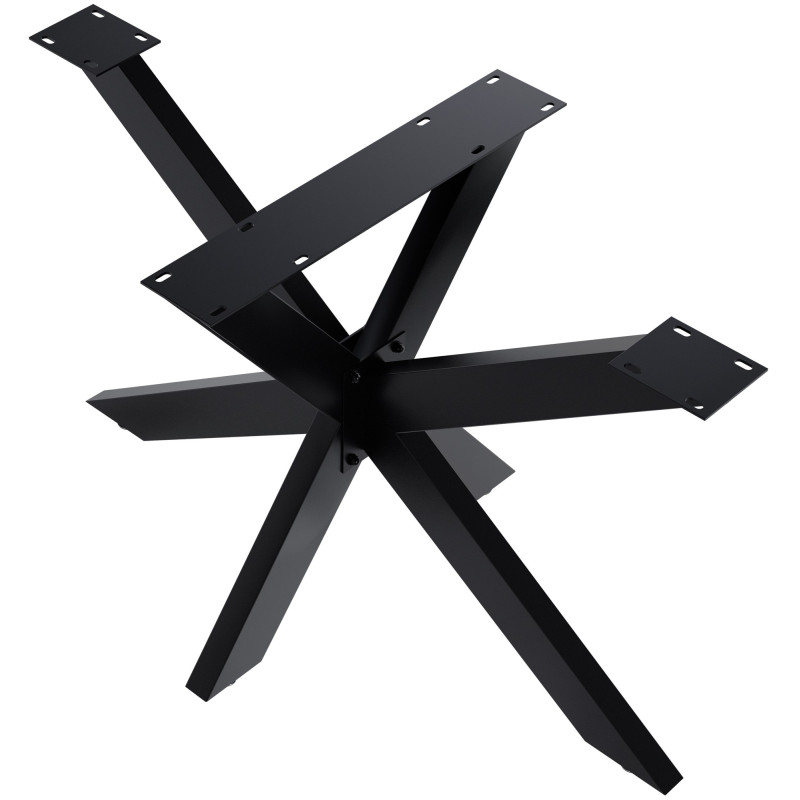 Piedi da tavolo Hardwick 120 x 68 x 71 cm neri