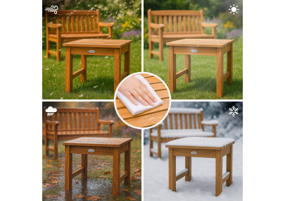 Table d'appoint en teck Frankton