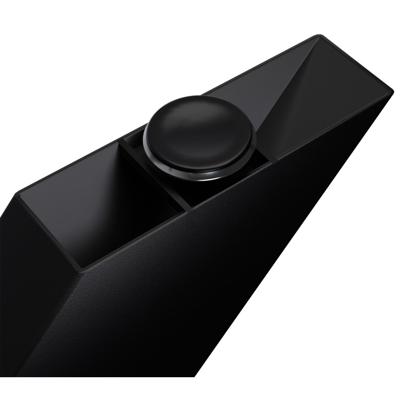 Pies de mesa Hardwick 85x85x71 cm negros