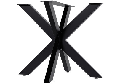 Piedi da tavolo Hardwick 85x85x71 cm neri