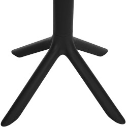 Tavolo Nuvela 60x60 cm nero