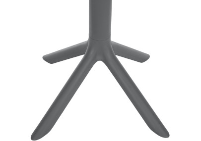 Tavolo Nuvela 60x60 cm grigio scuro