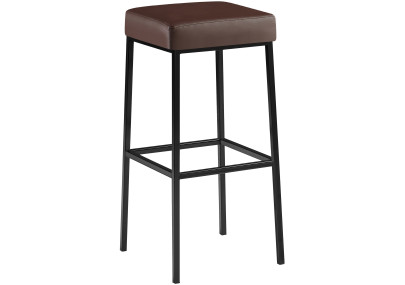 Tabouret de bar marron Montréal B85