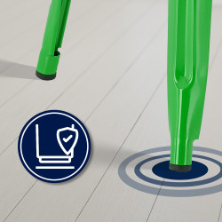 Tabouret de bar Joshua vert