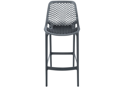 Tabouret de bar Air cinza fosco