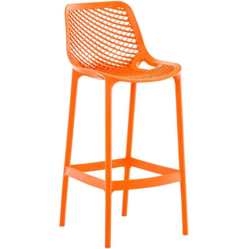 Tabouret de bar Air orange