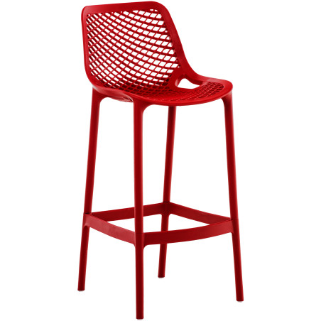 Tabouret de bar Air rouge