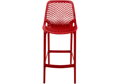 Tabouret de bar rouge Air