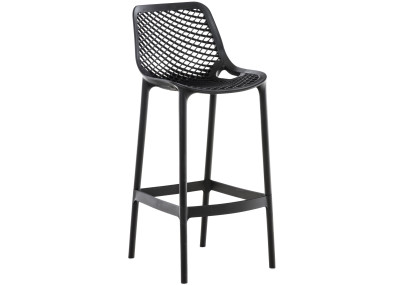 Tabouret de bar Air, noir