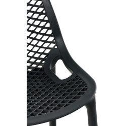 Tabouret de bar Air noir