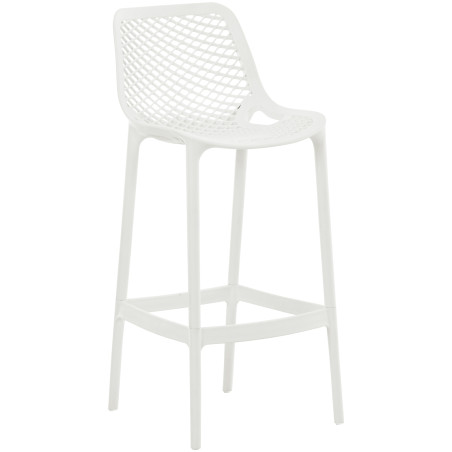 Tabouret de bar Air blanc