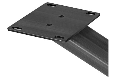 Piedi da tavolo Finney 180x80x72 nero antico