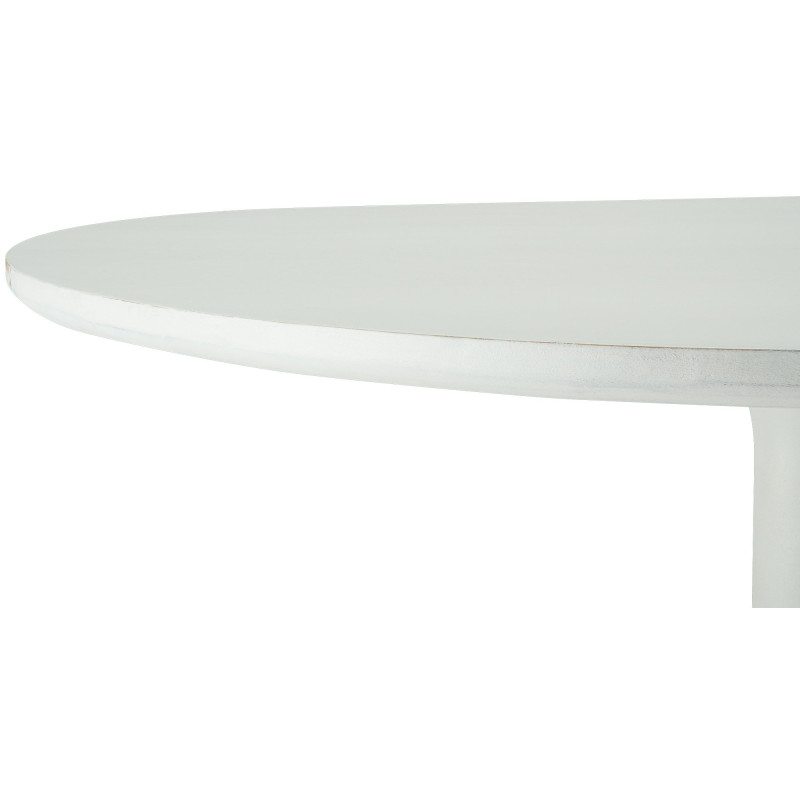 Mesa auxiliar Morristown 70 blanco antiguo