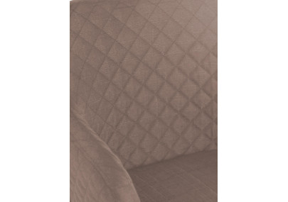 Chaise de salle à manger Gent, tissu : taupe naturel