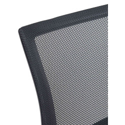 Lot de 2 chaises visiteurs Eureka, noires