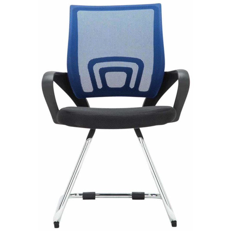 Ensemble de 2 chaises visiteurs bleu Eureka