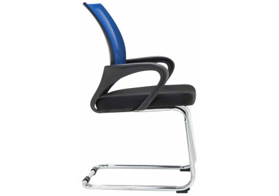 Ensemble de 2 chaises visiteurs bleu Eureka