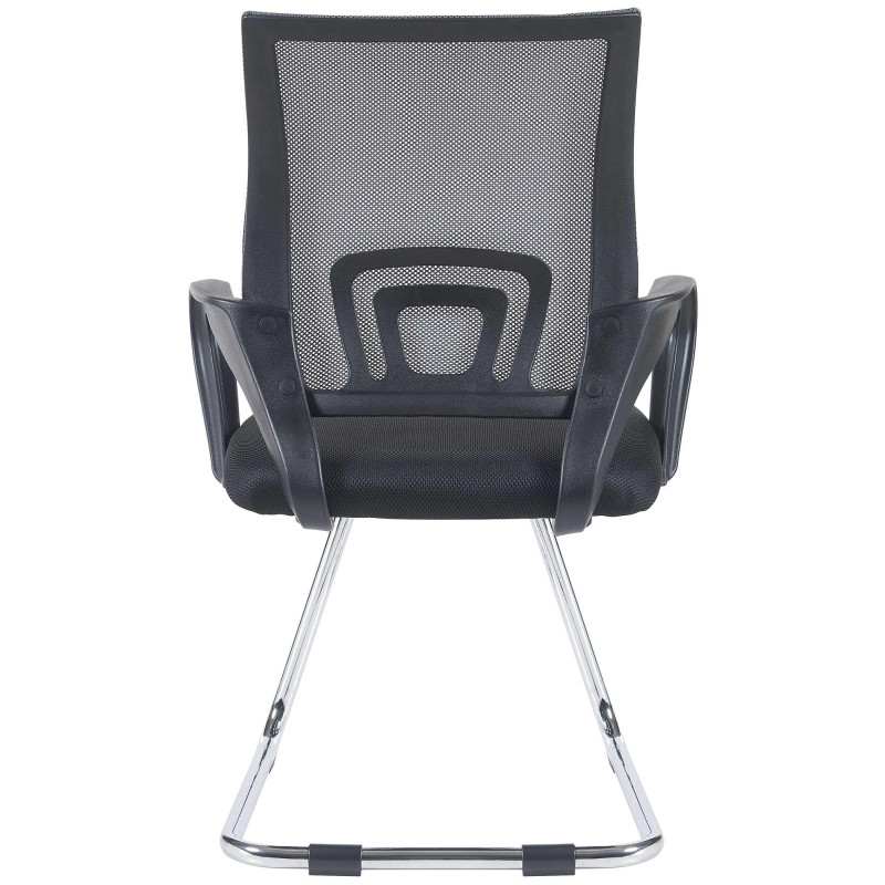 Ensemble de 2 chaises visiteurs Eureka grises