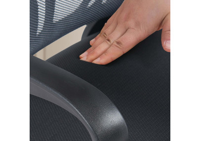 Ensemble de 2 chaises visiteurs Eureka grises