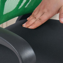 Lot de 2 chaises visiteurs Eureka, vertes