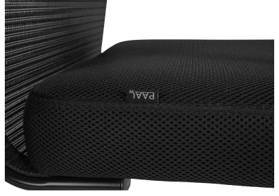 Ensemble de 2 chaises visiteurs Denny noires