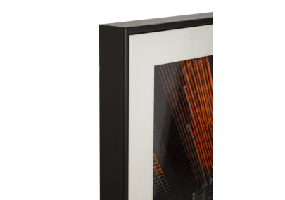 Tableau New York laqué B avec cadre – décoration murale design – 72 x 4 x 102 cm