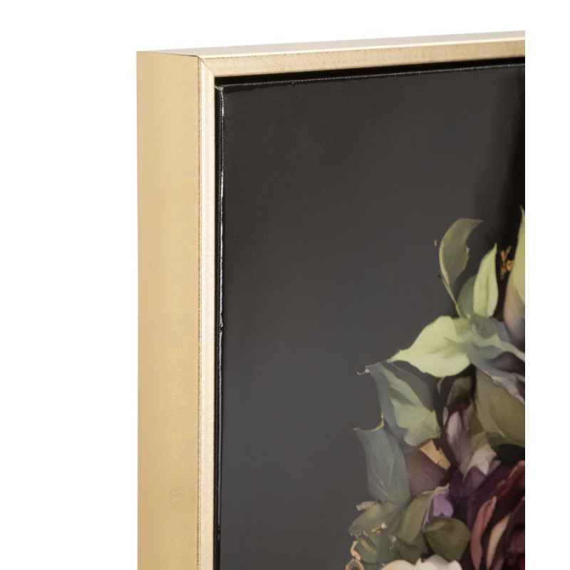 Tableau persan laqué avec cadre – art mural moderne – 62 x 3,5 x 92 cm