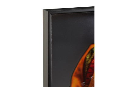 Tableau Maya laqué avec cadre – décoration murale moderne – 60 x 4 x 120 cm