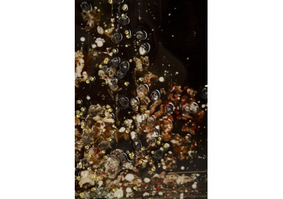 Tableau maternité laqué A avec cadre – art mural moderne – 60 x 3,5 x 90 cm