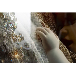 Tableau maternité laqué C avec cadre – impression murale moderne – 60 x 3,5 x 90 cm