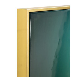 Tableau papillon laqué B avec cadre – décoration murale design – 70 x 4 x 100 cm