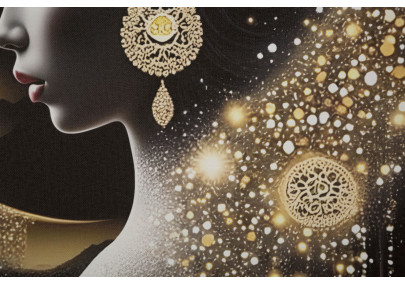 Tableau LED laqué avec cadre – art mural lumineux – 60 x 3,5 x 90 cm