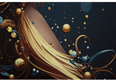 Tableau Minerva LED A laqué avec cadre – décoration murale design – 60 x 3,5 x 90 cm