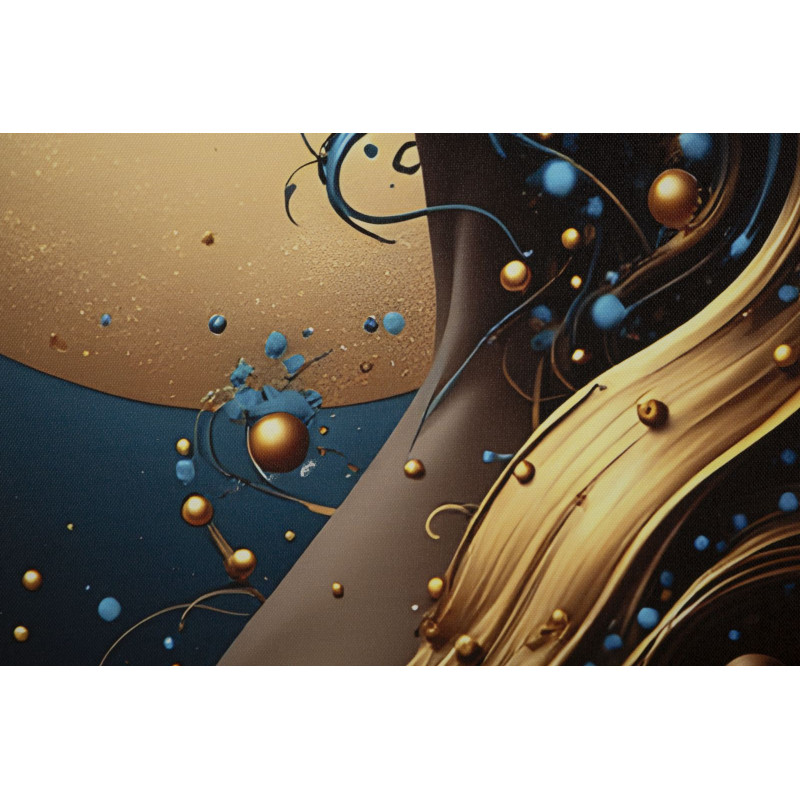 Tableau Minerva LED B laqué avec cadre – art mural lumineux – 60 x 3,5 x 90 cm