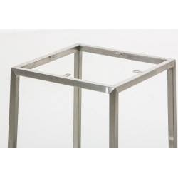 Tabouret de bar en tissu Montreal E85 gris