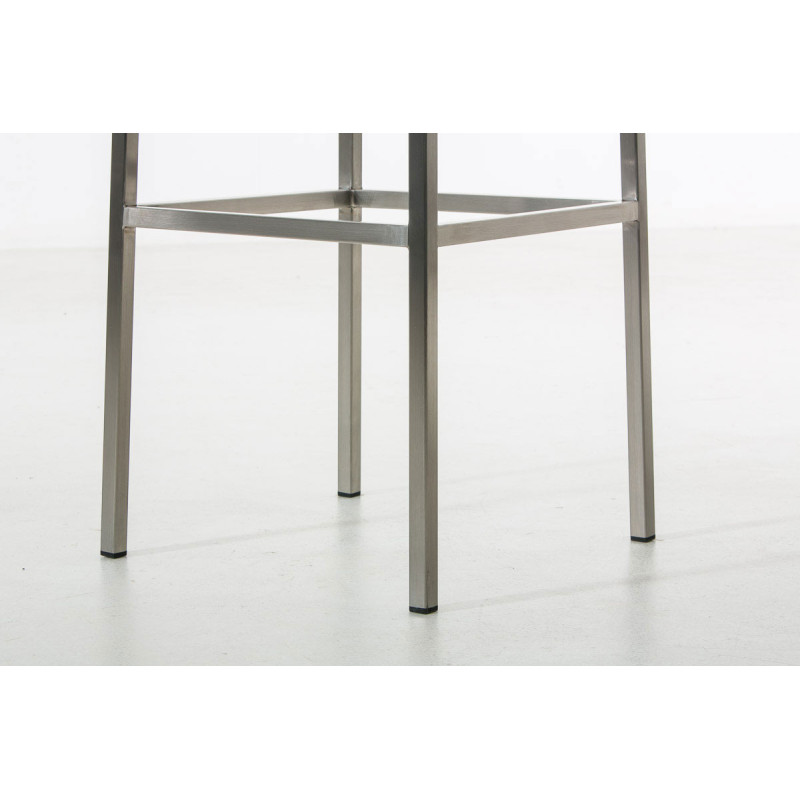 Tabouret de bar en tissu Montreal E85 gris