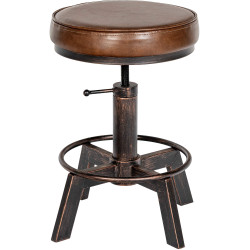 Lot de 2 tabourets Destin bronze