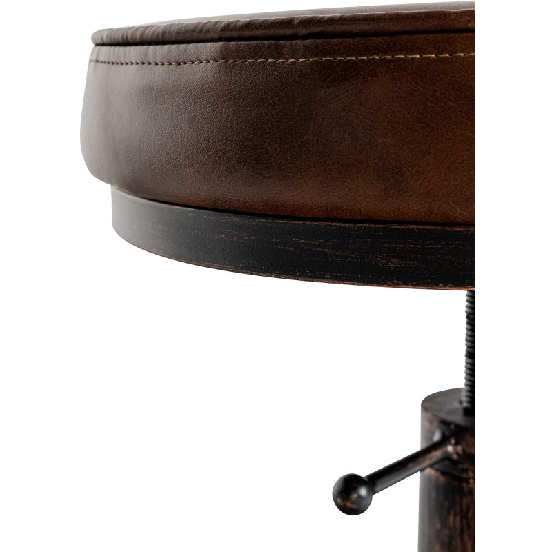 Lot de 2 tabourets Destin bronze