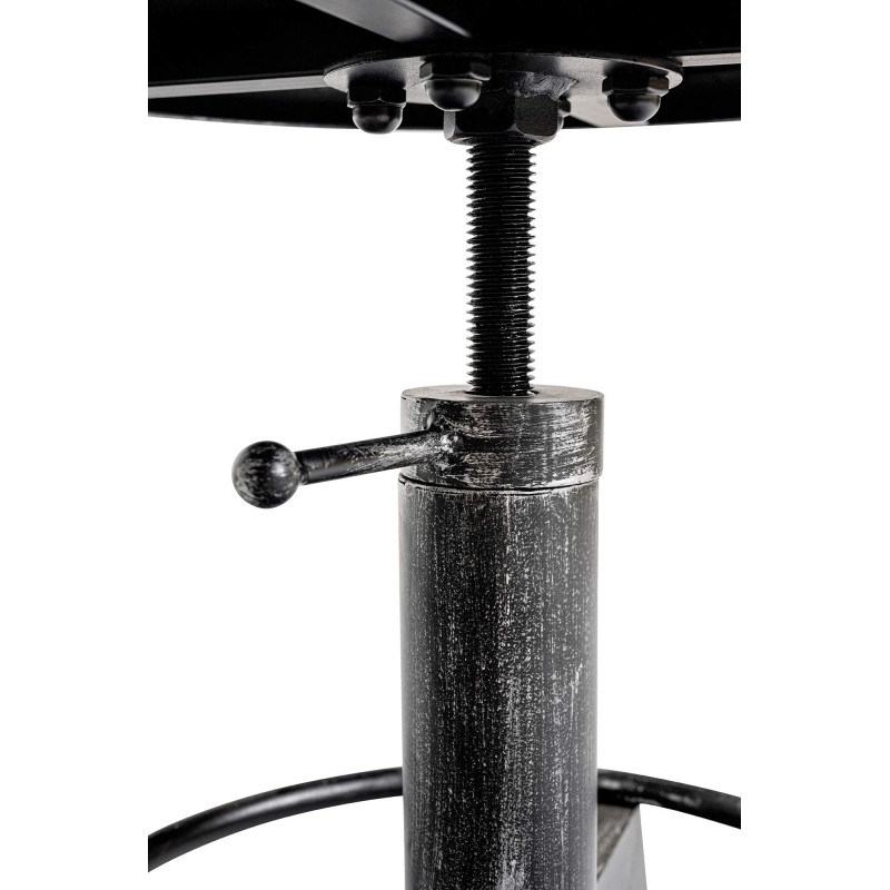 Lot de 2 tabourets Destin argent antique