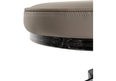 Lot de 2 tabourets Destin argent antique