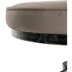 Coppia di sgabelli Destin argento antico