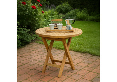 Table de jardin en teck Maharao