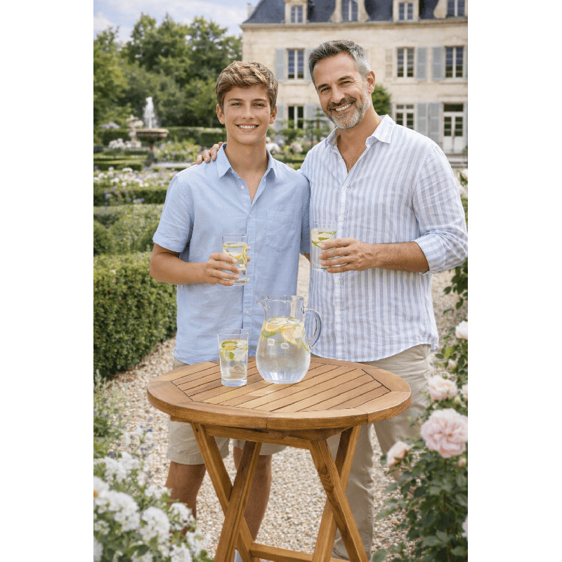 Table de jardin en teck Maharao