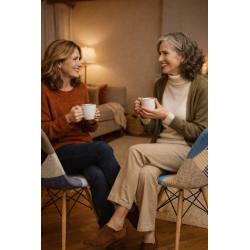 Cadeira Eiffel Patchwork Multicolor – Assento Estofado, Pés em Madeira Maciça e Estilo Boémio Chic