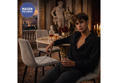 Chaise Opéra Gris Minéral – Élégance Sculpturale