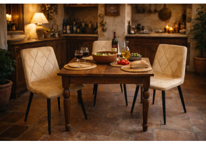 Sedia Opéra Sabbia – Eleganza Scultorea