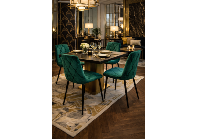 Chaise Opéra Tsarine – Velours Émeraude