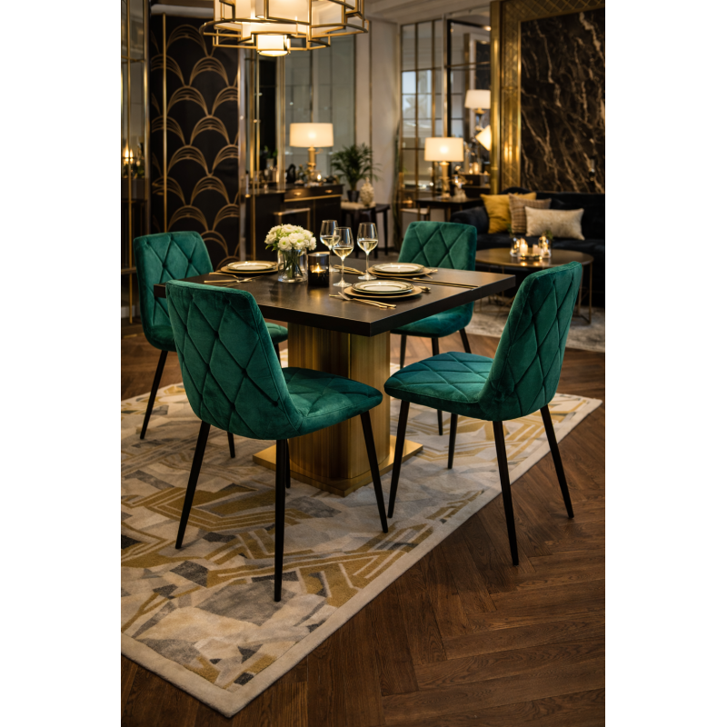 Chaise Opéra Tsarine – Velours Émeraude