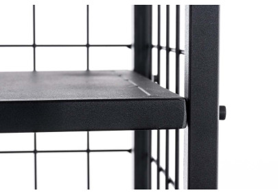 Range-bûches Forrest 40x40x120 noir