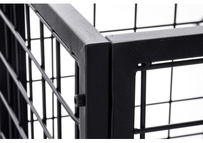 Range-bûches Forrest 40x40x120 noir